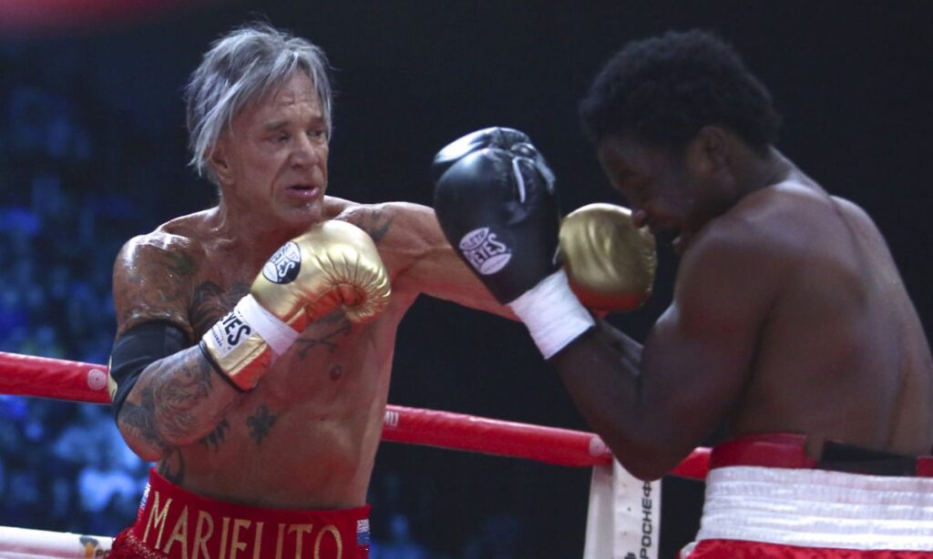 Mickey Rourke Professional Boxing Career